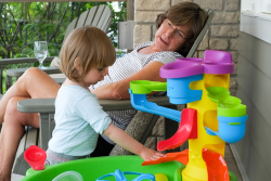 Playing On The Deck