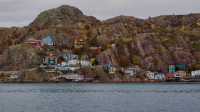 Lower Battery Rd, under Signal Hill from the Southside