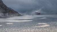 Entering St John's Harbour, early morning