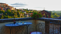 Siena, Breakfast Nook, Albergo Bernin B&B