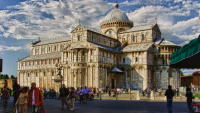 Cathedral, Pisa - Leaning Tower our of frame on the right